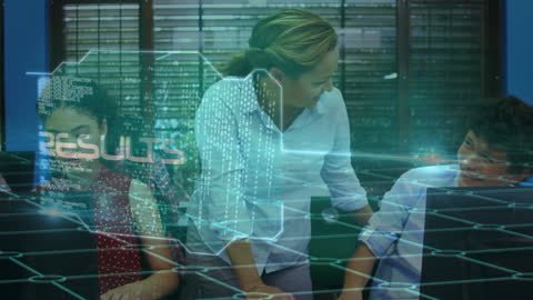 Interactive Learning with Digital Interface in Classroom