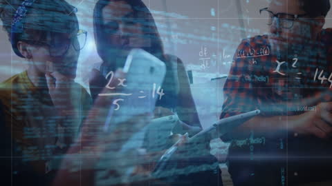 Digital Collaboration Overlay with Mathematical Operations