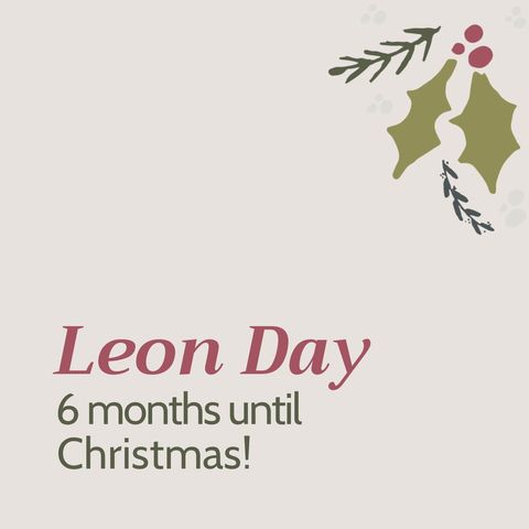 Leon Day Holiday Countdown with Festive Design - Download Free Stock Templates Pikwizard.com