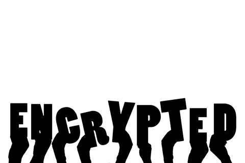 cipher hands with encrypted text on transparent background - Download Free Stock Videos Pikwizard.com
