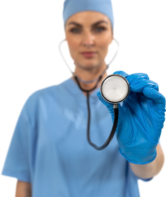 Transparent Health Worker with Stethoscope - Download Free Stock Videos Pikwizard.com