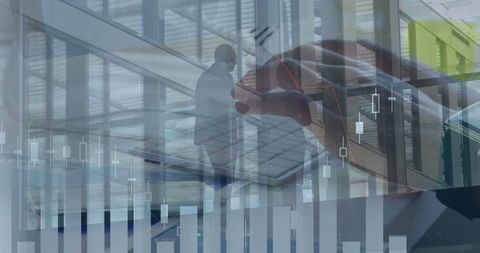 Digital Data Processing and Business Analytics Interaction - Download Free Stock Images Pikwizard.com