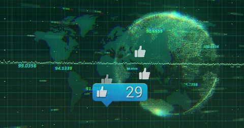 Global Social Media Networking and Connectivity Concept - Download Free Stock Images Pikwizard.com