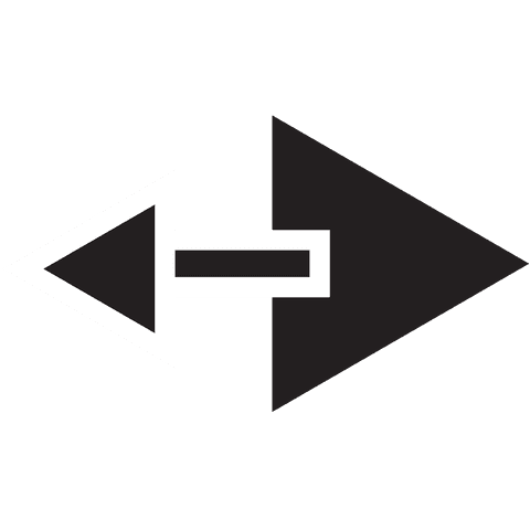 Opposing Black Triangular Shapes with Transparent Background - Download Free Stock Videos Pikwizard.com