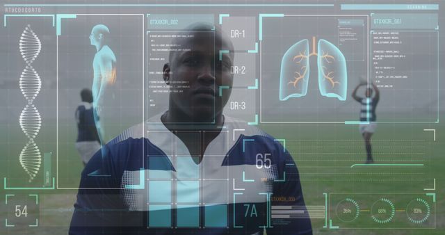 Virtual Reality Sports Training with Augmented Data Analytics Overlay - Download Free Stock Images Pikwizard.com