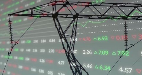 Energy infrastructure and stock market analysis