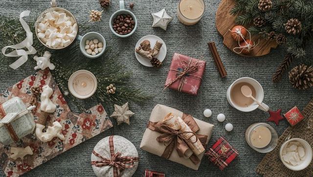 Elegant Crafting Fiesta with Holiday Gifts and Festive Decor