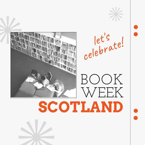 book week scotland celebration with children reading in library - Download Free Stock Templates Pikwizard.com