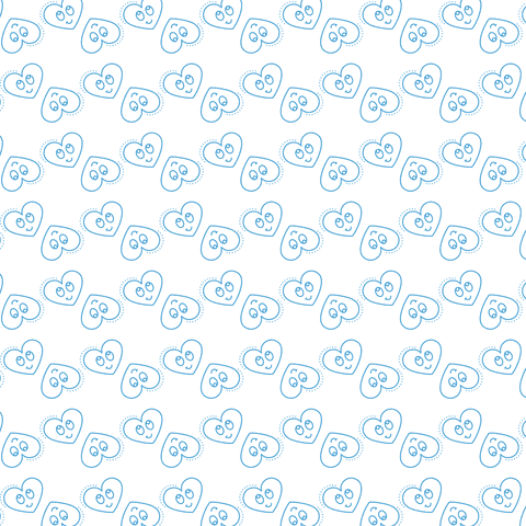 Blue Hearts Pattern on Transparent Background For Design - Download Free Stock Videos Pikwizard.com