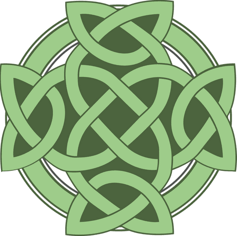 Ornamental Green Celtic Knot Design on Transparent Background - Download Free Stock Videos Pikwizard.com