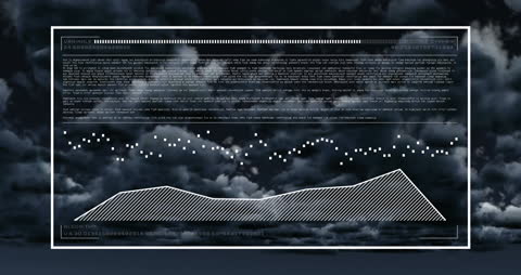Abstract Animation of Data Processing Over Clouds