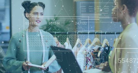 Digital Networking Visualization in Modern Collaborative Office