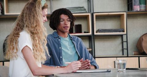 Collaborative Meeting with Colleagues Discussing Project Strategies