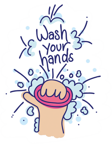 colorful handwashing illustration encouraging hygiene on transparent - Download Free Stock Videos Pikwizard.com