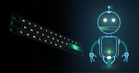 Futuristic AI Chatbot and Digital Interface - Download Free Stock Images Pikwizard.com
