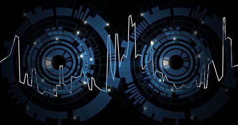 Futuristic Digital Interface Visualizing Data Connectivity - Download Free Stock Images Pikwizard.com