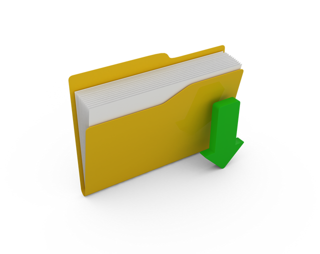 Yellow Folder with Green Download Arrow Transparent Background - Download Free Stock Videos Pikwizard.com