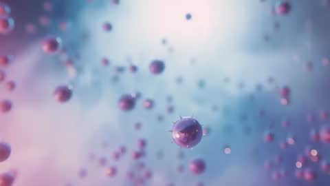 Mesmerizing Metal Orbs Hovering in Abstract Digital Space