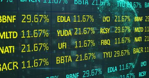 Digital Financial Data Showing Global Business Trends - Download Free Stock Images Pikwizard.com