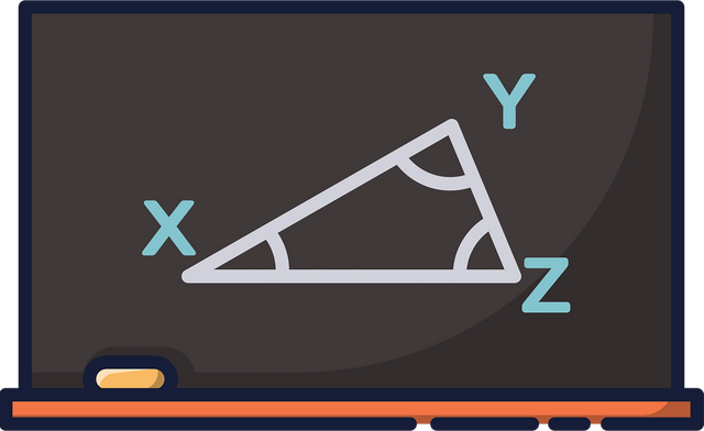 Transparent Mathematical Triangle on Blackboard Illustration - Download Free Stock Videos Pikwizard.com