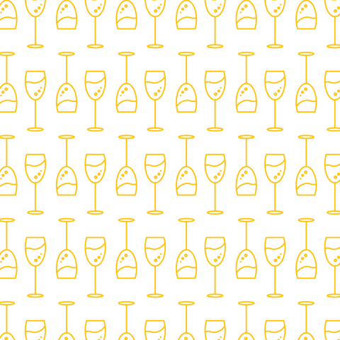 Seamless Transparent Pattern of Yellow Wine Glasses - Download Free Stock Videos Pikwizard.com
