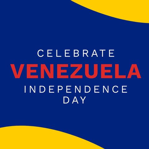 Venezuela Independence Day Celebration Design - Download Free Stock Templates Pikwizard.com