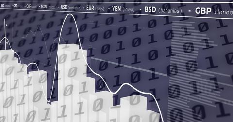 Binary Code with Financial Data Processing in Digital Finance - Download Free Stock Images Pikwizard.com