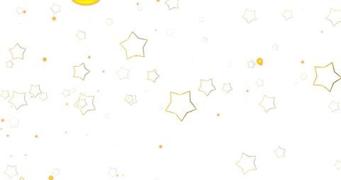 Falling Stars on White Background for Festive Design - Download Free Stock Images Pikwizard.com