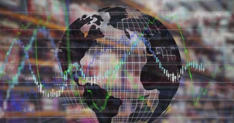 Global Financial Network and Data Analysis Visual - Download Free Stock Images Pikwizard.com