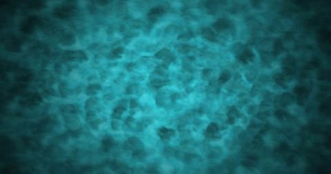 Abstract Blue Shapes on Dark Background