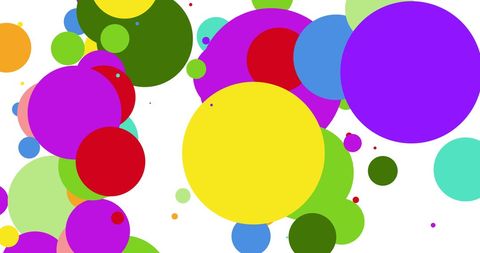 Vivid Colorful Dots on White Abstract Background - Download Free Stock Images Pikwizard.com