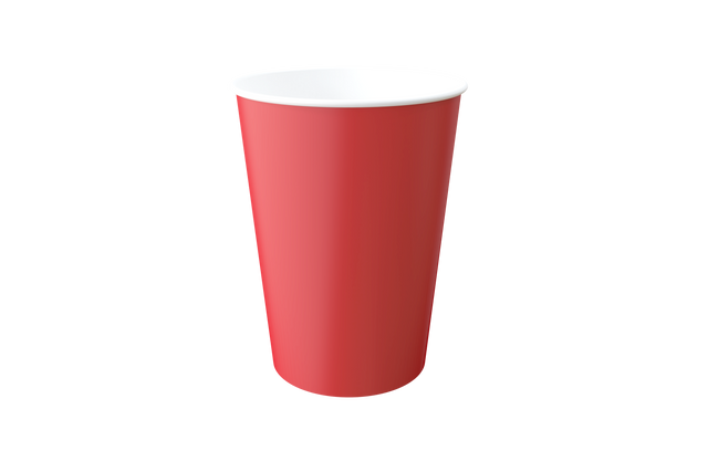 Red Takeaway Cup Vector on Transparent Background - Download Free Stock Videos Pikwizard.com