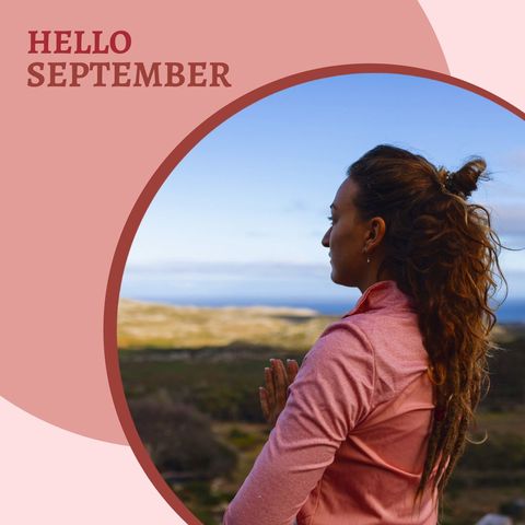 Peaceful reflection: embracing september's arrival in nature