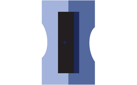 illustrated blue pencil sharpener on transparent background - Download Free Stock Videos Pikwizard.com