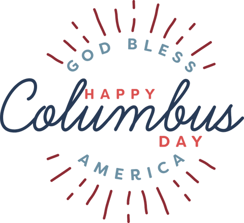 stylish columbus day celebration banner with festive typography - Download Free Stock Videos Pikwizard.com