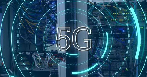5g technology and network servers - Download Free Stock Images Pikwizard.com