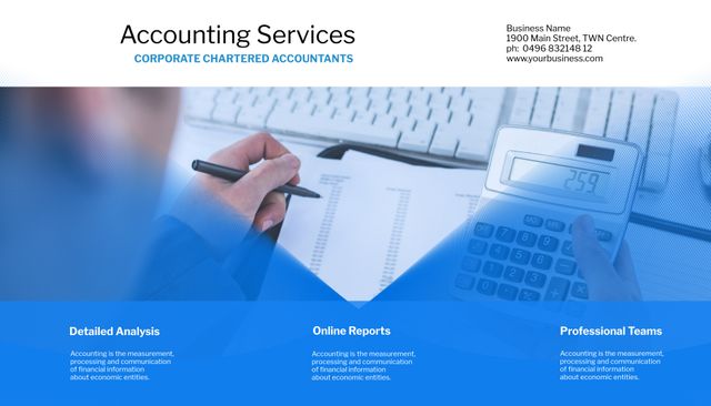 Professional Chartered Accountants Offering Trustworthy Financial Services - Download Free Stock Templates Pikwizard.com