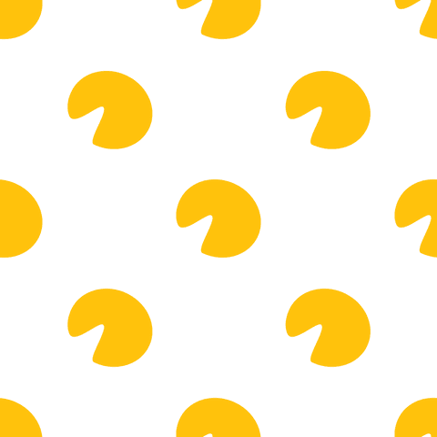 Seamless Yellow Pac-Man Pattern on Transparent Background - Download Free Stock Videos Pikwizard.com
