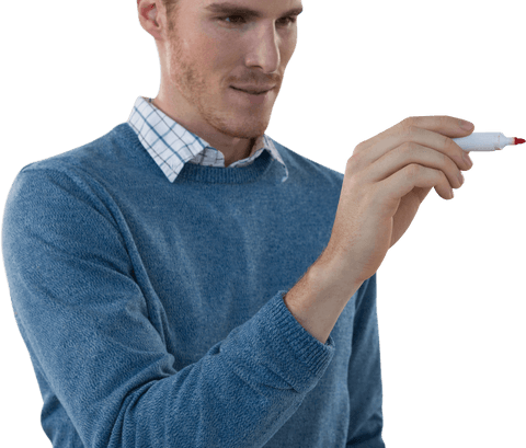 Businessman Writing on Transparent Interface, Innovative Collaboration - Download Free Stock Videos Pikwizard.com