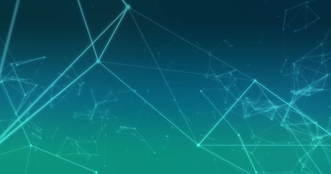Abstract Geometric Network on Gradient Background - Download Free Stock Images Pikwizard.com