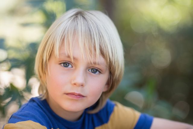 Close up portrait of cute little boy  - Download Free Stock Photos Pikwizard.com