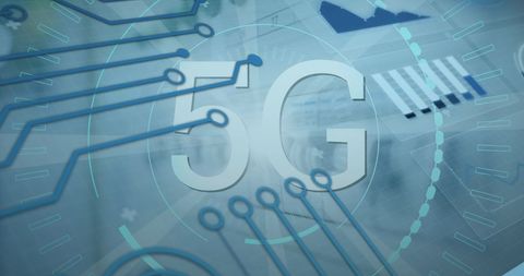 Digital Connectivity and 5G Data Network Technology - Download Free Stock Images Pikwizard.com