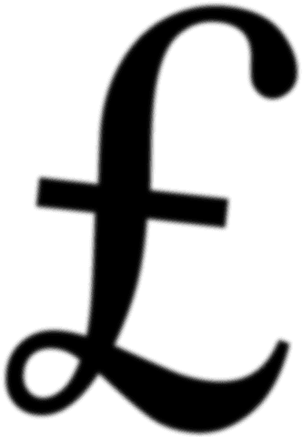 transparent vector pound sign isolated icon for financial design - Download Free Stock Videos Pikwizard.com
