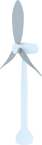 transparent windmill illustration for sustainable energy concept - Download Free Stock Videos Pikwizard.com
