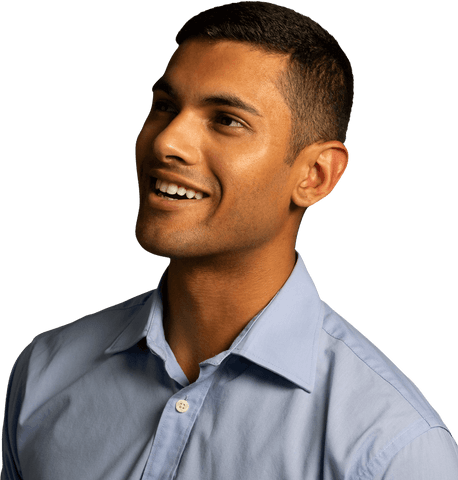 Portrait of Smiling Biracial Businessman on Transparent Background - Download Free Stock Videos Pikwizard.com