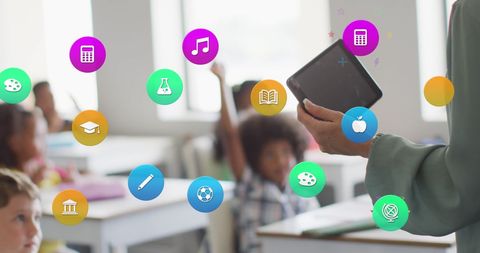 Interactive digital learning tools in diverse classroom