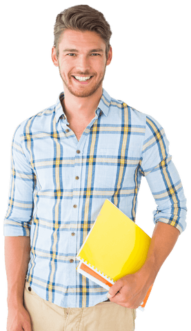 Smiling Businessman Holding Books on Transparent Background - Download Free Stock Videos Pikwizard.com