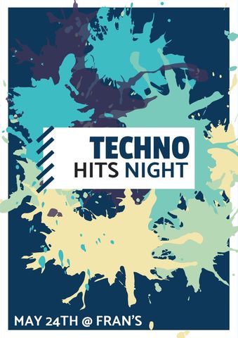 abstract paint splatter design for energetic event promos - Download Free Stock Templates Pikwizard.com