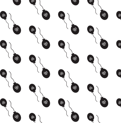 Transparent Balloon Pattern with Heart Decor for Parties - Download Free Stock Videos Pikwizard.com