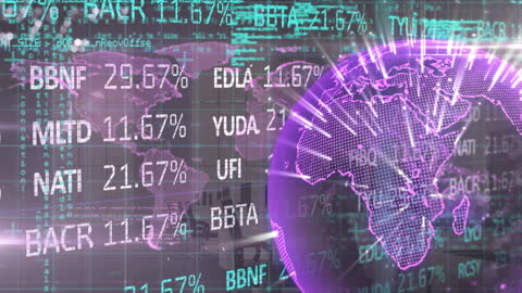 Global Data and Technological Connectivity Visualization